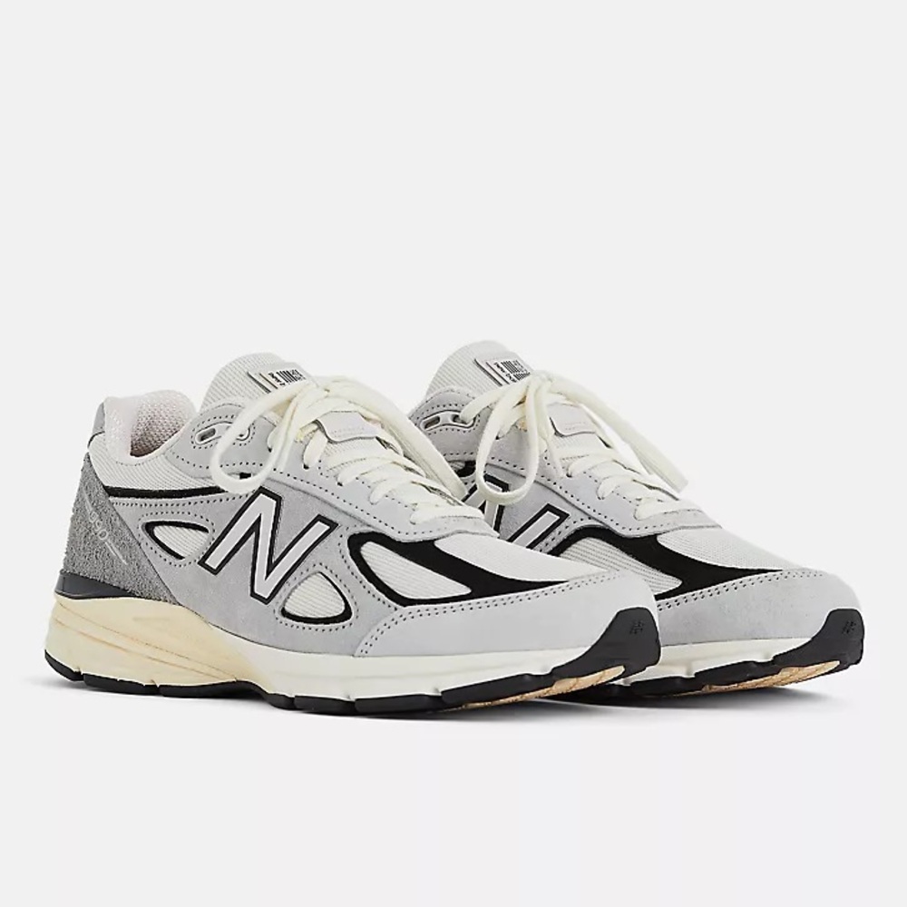 New Balance 990v4 MiUSA Teddy Santis Grey Cream